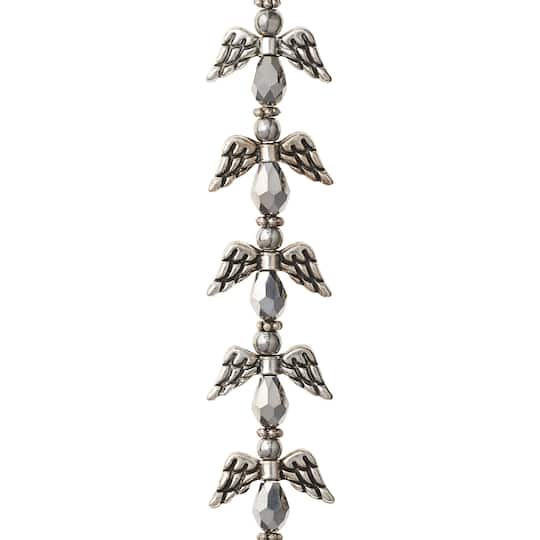 Glass & Metal Angel Beads by Bead Landing